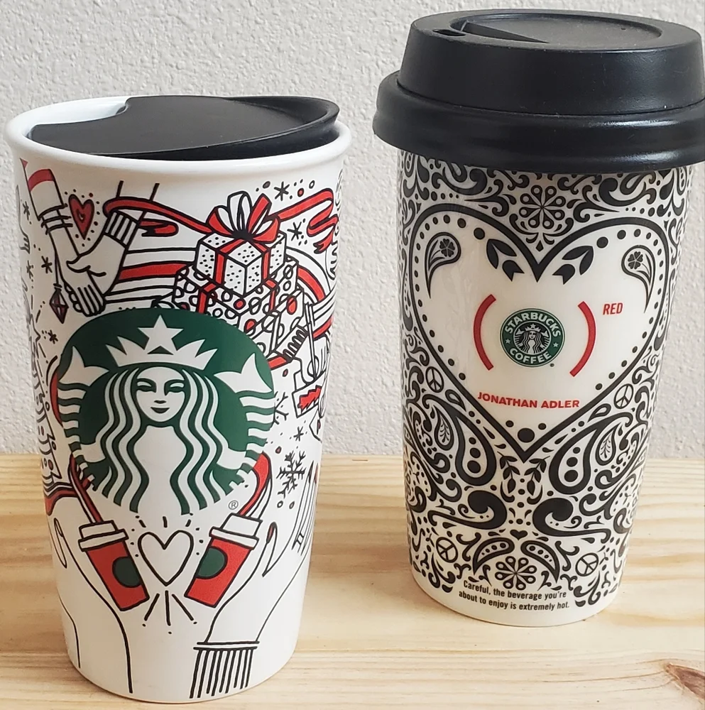Starbucks Holiday Collectable To Go Cups